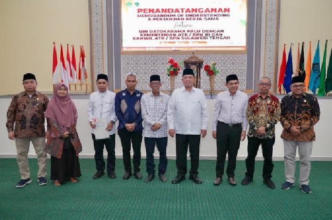Menteri Nusron Gandeng UIN Datokarama Palu, Tuntaskan Legalisasi Tanah Wakaf