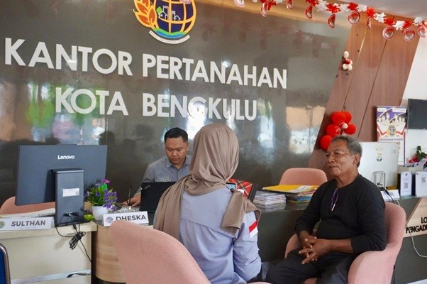 Pengukuran Terjadwal, Warga Kota Bengkulu Rasakan Kepastian Waktu Layanan Pertanahan