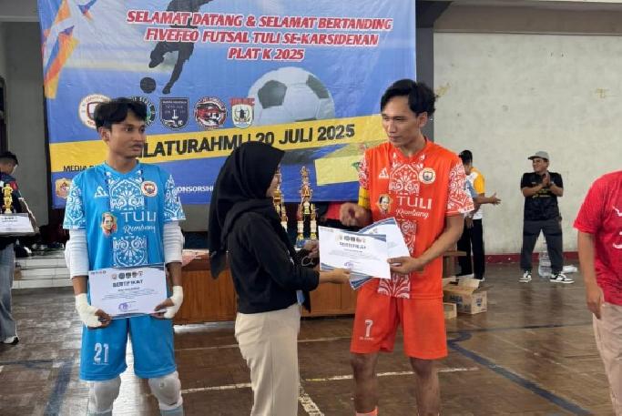 Futsal Tunarungu Plat K di Blora, Bukti Semangat Tak Pernah Tuli
